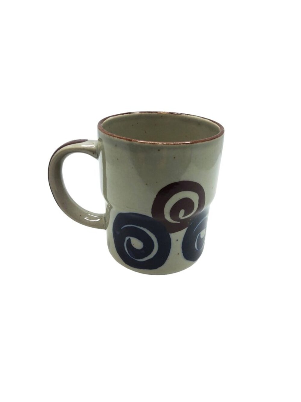 vintage hearthside potters pride japan handcrafted Tan,Brown Stoneware coffee mu - Picture 13 of 16